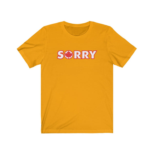 Sorry-T-Shirt for Women - Canadian Fox
