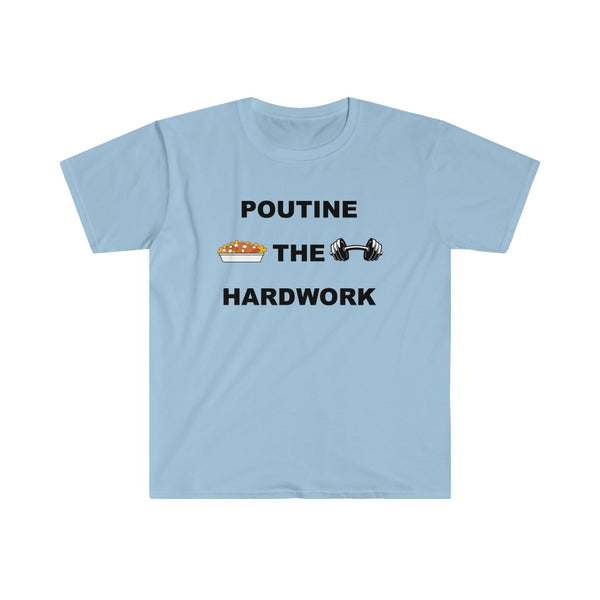 Poutine The Hardwork-T-Shirt for Men - Canadian Fox