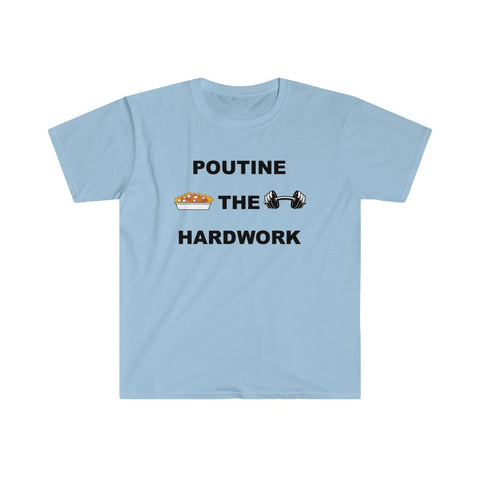 Poutine The Hardwork-T-Shirt for Men - Canadian Fox