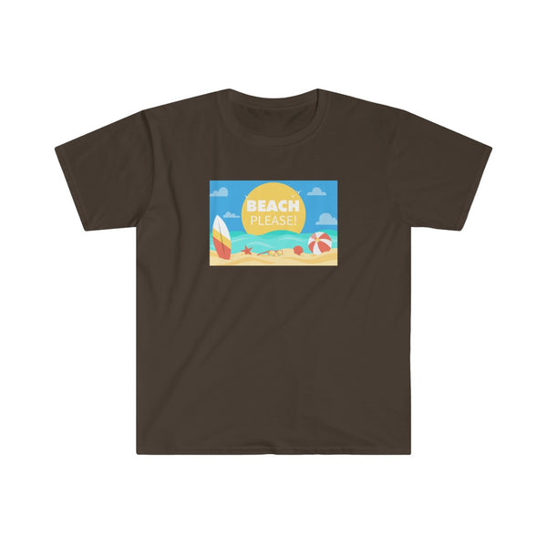 Beach Please-T-Shirt for Men - Canadian Fox