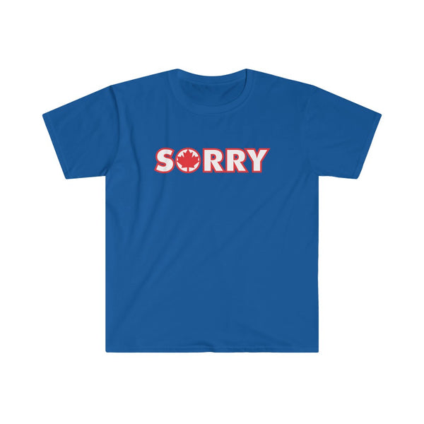 Sorry-T-Shirt for Men - Canadian Fox
