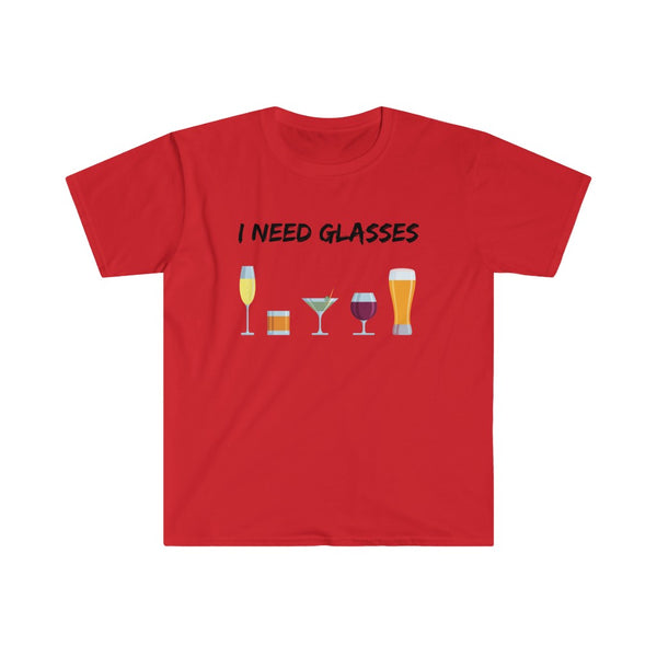 I Need Glasses-T-Shirt for Men - Canadian Fox