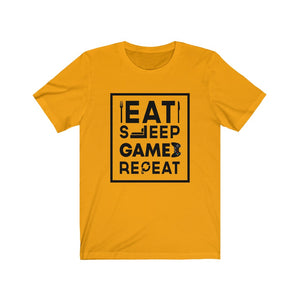 Eat, Sleep, Game, Repeat-T-Shirt for Women - Canadian Fox