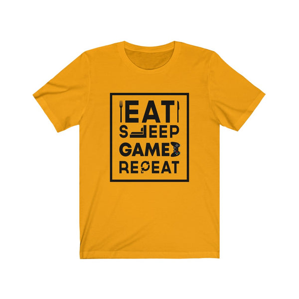 Eat, Sleep, Game, Repeat-T-Shirt for Women - Canadian Fox