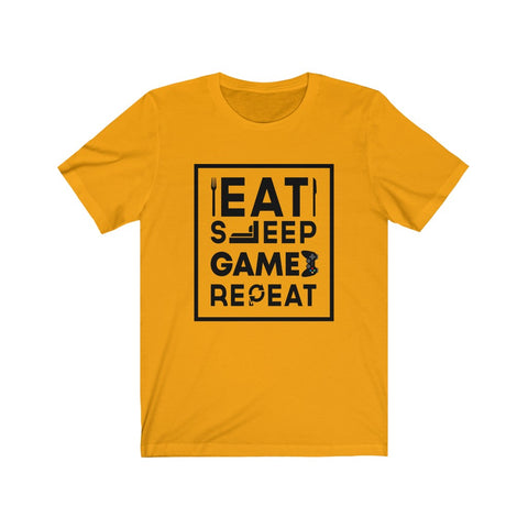 Eat, Sleep, Game, Repeat-T-Shirt for Women - Canadian Fox