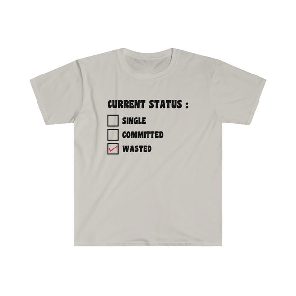 Current Status : Wasted-T-Shirt for Men - Canadian Fox