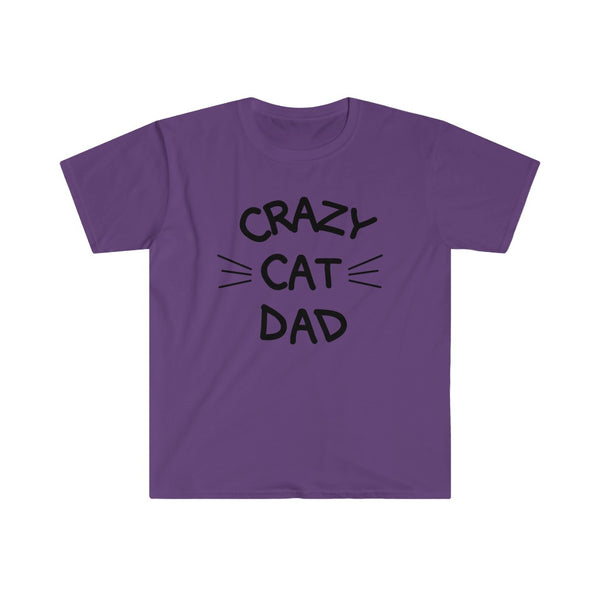 Crazy Cat Dad-T-Shirt for Men - Canadian Fox