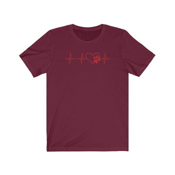 Paws Heartbeat-T-Shirt for Women - Canadian Fox
