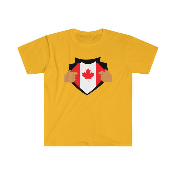 Canadian Superman-T-Shirt for Men - Canadian Fox