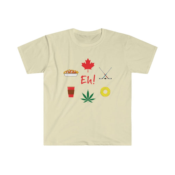 Canadian Things, Eh!-T-Shirt for Men - Canadian Fox