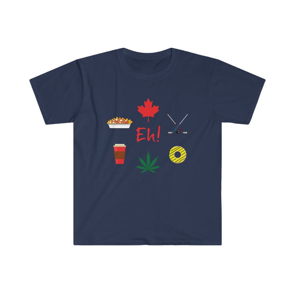 Canadian Things, Eh!-T-Shirt for Men - Canadian Fox