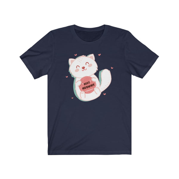 Best Meowmy - Cat-T-Shirt for Women - Canadian Fox