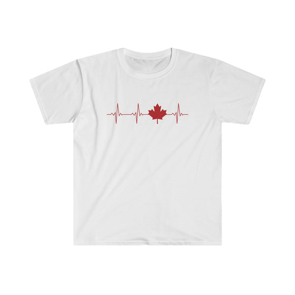 Canadian Heartbeat-T-Shirt for Men - Canadian Fox
