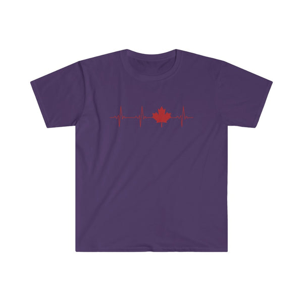 Canadian Heartbeat-T-Shirt for Men - Canadian Fox