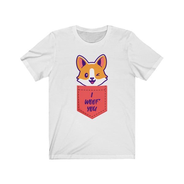 I Woof You-T-Shirt for Women - Canadian Fox