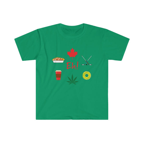 Canadian Things, Eh!-T-Shirt for Men - Canadian Fox
