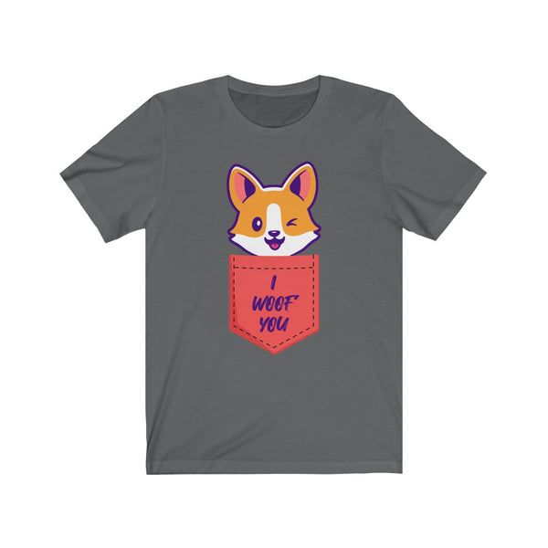 I Woof You-T-Shirt for Women - Canadian Fox
