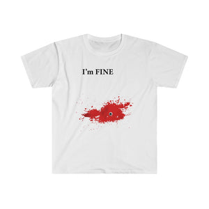 I'm FINE-T-Shirt for Men - Canadian Fox