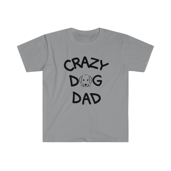 Crazy Dog Dad-T-Shirt for Men - Canadian Fox