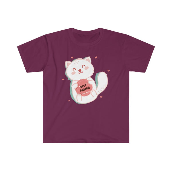 Best Pawpa - Cat-T-Shirt for Men - Canadian Fox