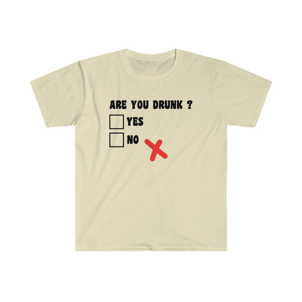 Are You Drunk ?-T-Shirt for Men - Canadian Fox