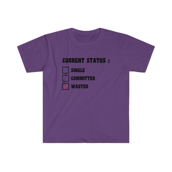Current Status : Wasted-T-Shirt for Men - Canadian Fox