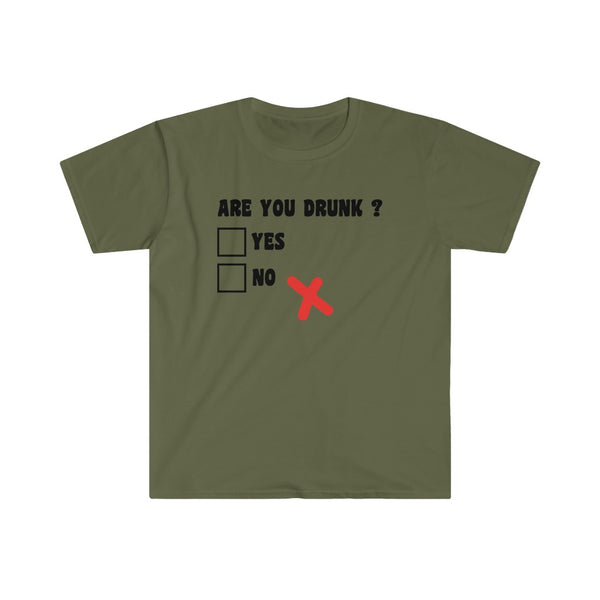 Are You Drunk ?-T-Shirt for Men - Canadian Fox