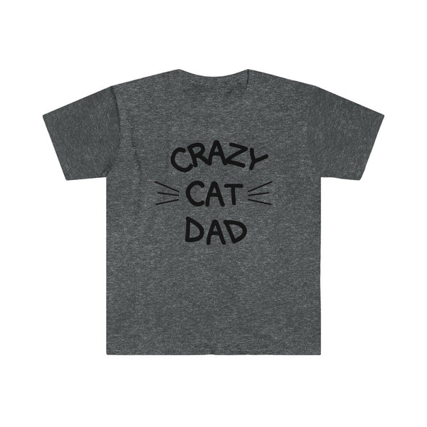 Crazy Cat Dad-T-Shirt for Men - Canadian Fox