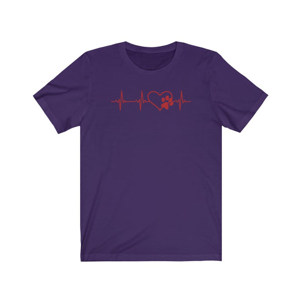 Paws Heartbeat-T-Shirt for Women - Canadian Fox