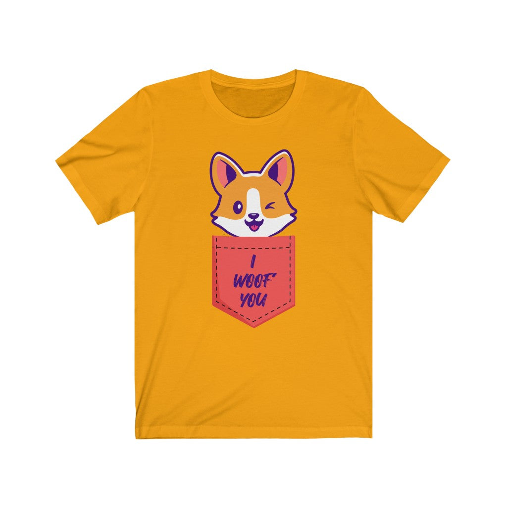 I Woof You-T-Shirt for Women - Canadian Fox