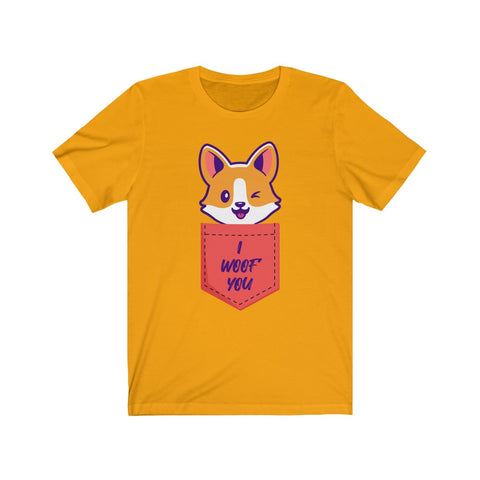 I Woof You-T-Shirt for Women - Canadian Fox