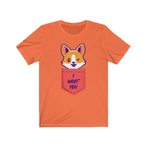 I Woof You-T-Shirt for Women - Canadian Fox