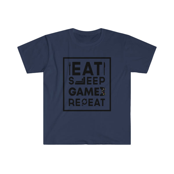 Eat, Sleep, Game, Repeat-T-Shirt for Men - Canadian Fox