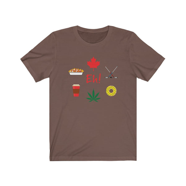 Canadian Things, Eh!-T-Shirt for Women - Canadian Fox