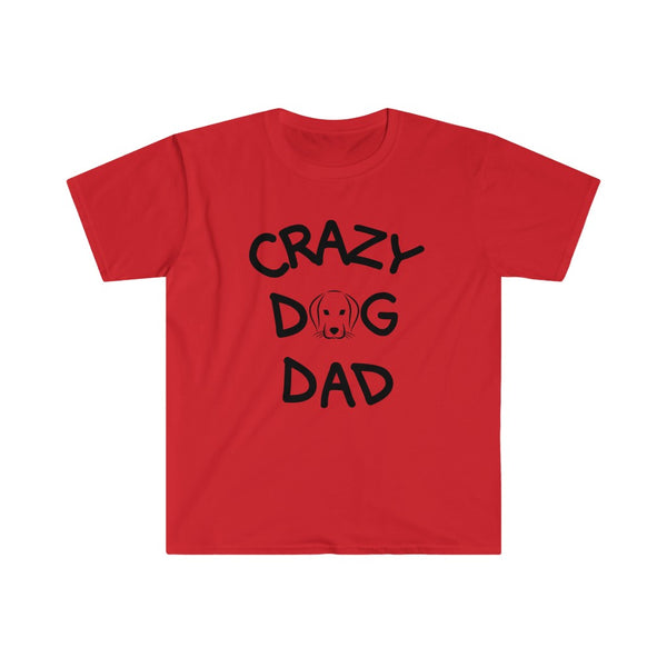 Crazy Dog Dad-T-Shirt for Men - Canadian Fox