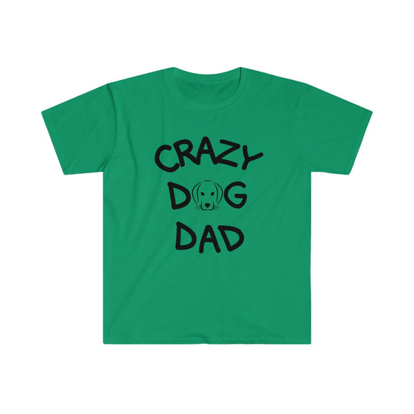 Crazy Dog Dad-T-Shirt for Men - Canadian Fox