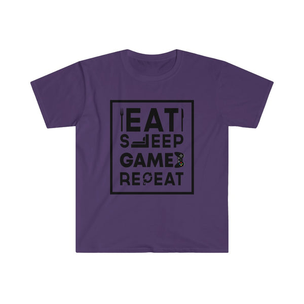 Eat, Sleep, Game, Repeat-T-Shirt for Men - Canadian Fox