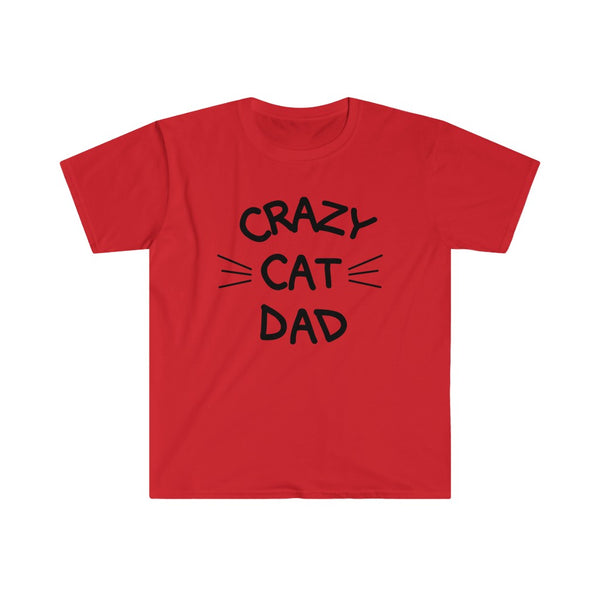 Crazy Cat Dad-T-Shirt for Men - Canadian Fox