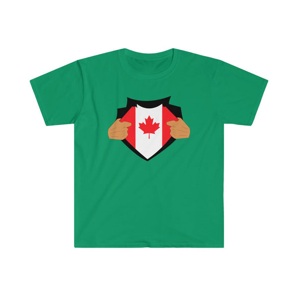 Canadian Superman-T-Shirt for Men - Canadian Fox