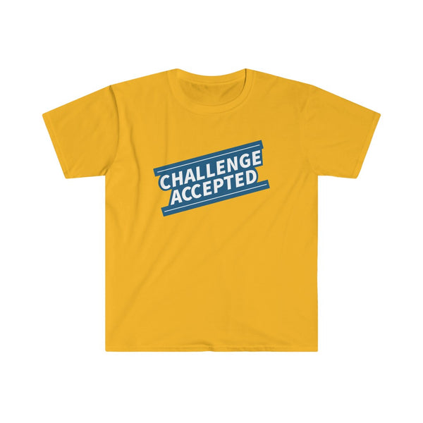 Challenge Accepted-T-Shirt for Men - Canadian Fox