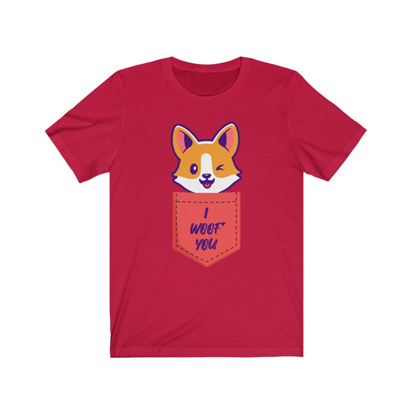 I Woof You-T-Shirt for Women - Canadian Fox