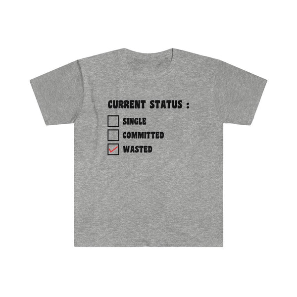 Current Status : Wasted-T-Shirt for Men - Canadian Fox