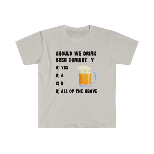 Beer Tonight ?-T-Shirt for Men - Canadian Fox