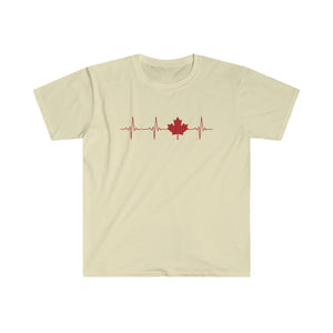 Canadian Heartbeat-T-Shirt for Men - Canadian Fox
