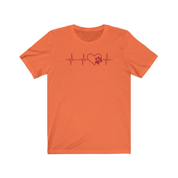 Paws Heartbeat-T-Shirt for Women - Canadian Fox