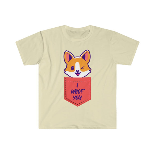 I Woof You-T-Shirt for Men - Canadian Fox