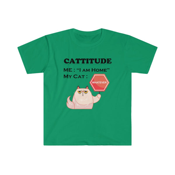 Cattitude-T-Shirt for Men - Canadian Fox