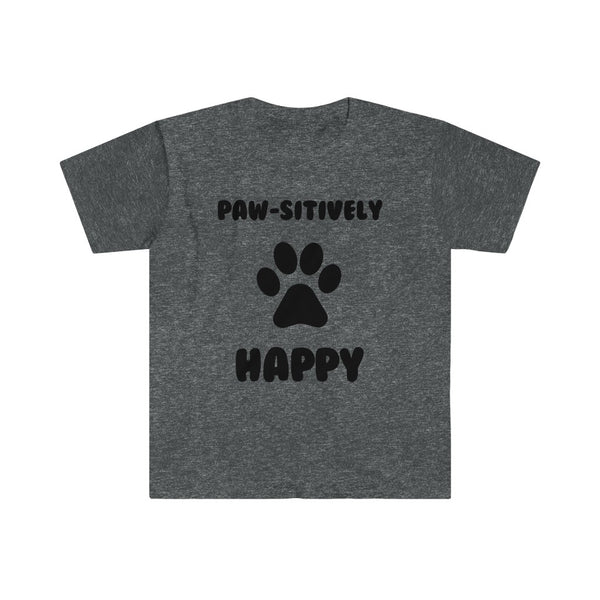 Paw-sitively Happy-T-Shirt for Men - Canadian Fox