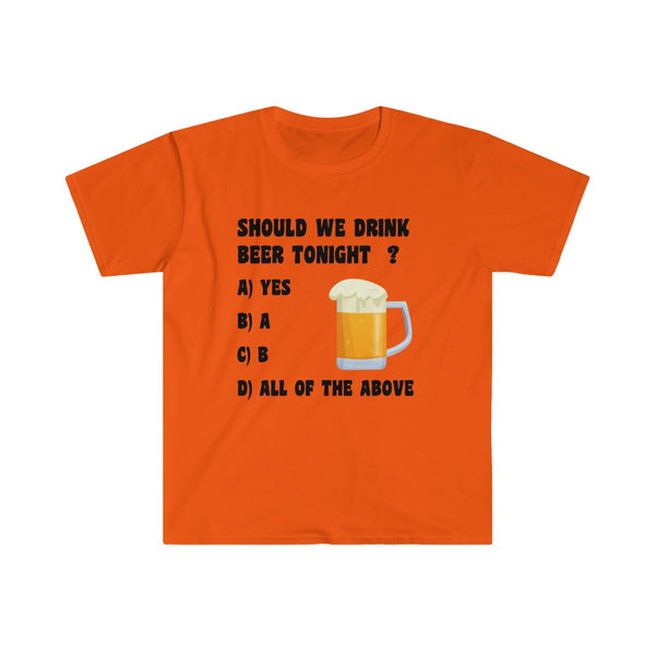 Beer Tonight ?-T-Shirt for Men - Canadian Fox