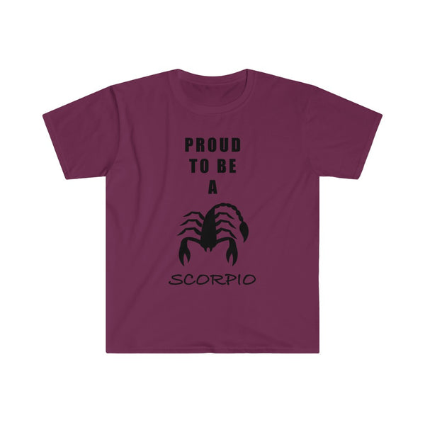Proud To Be A Scorpio-T-Shirt for Men - Canadian Fox